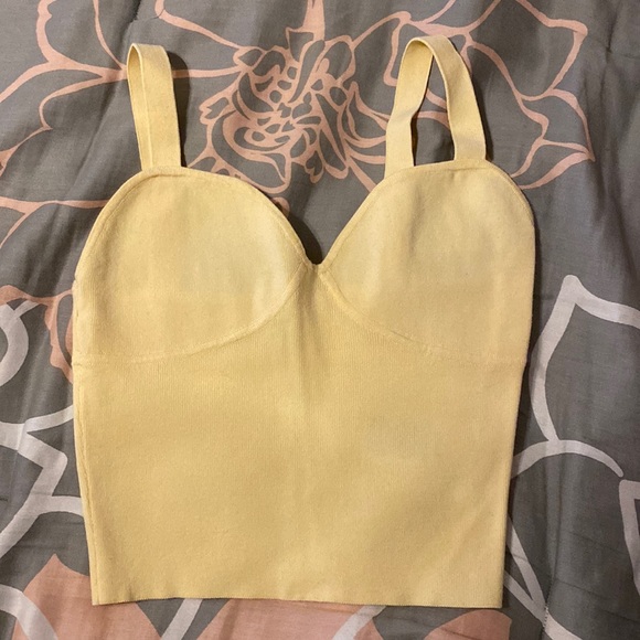 Aritzia sweater bustier top - Picture 1 of 3